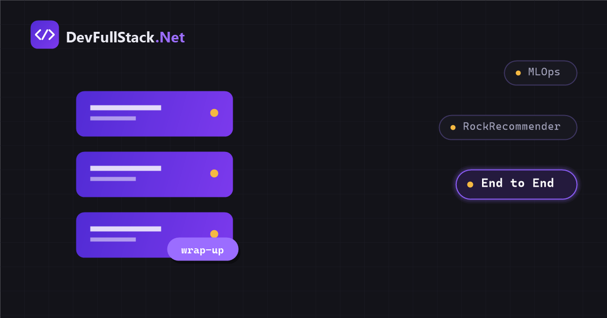RockRecommender: the feedback loop closed, from a like to the model in production